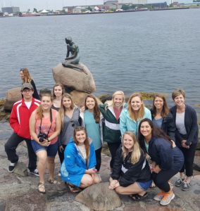 Group of CFS Students and Faculty during the 2016 trip to Denmark