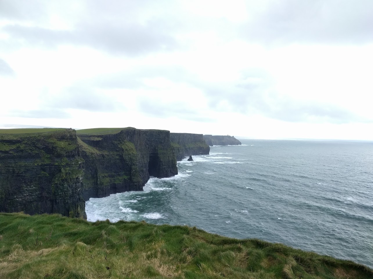 Cliffs of Moher, on the far west coast of Ireland