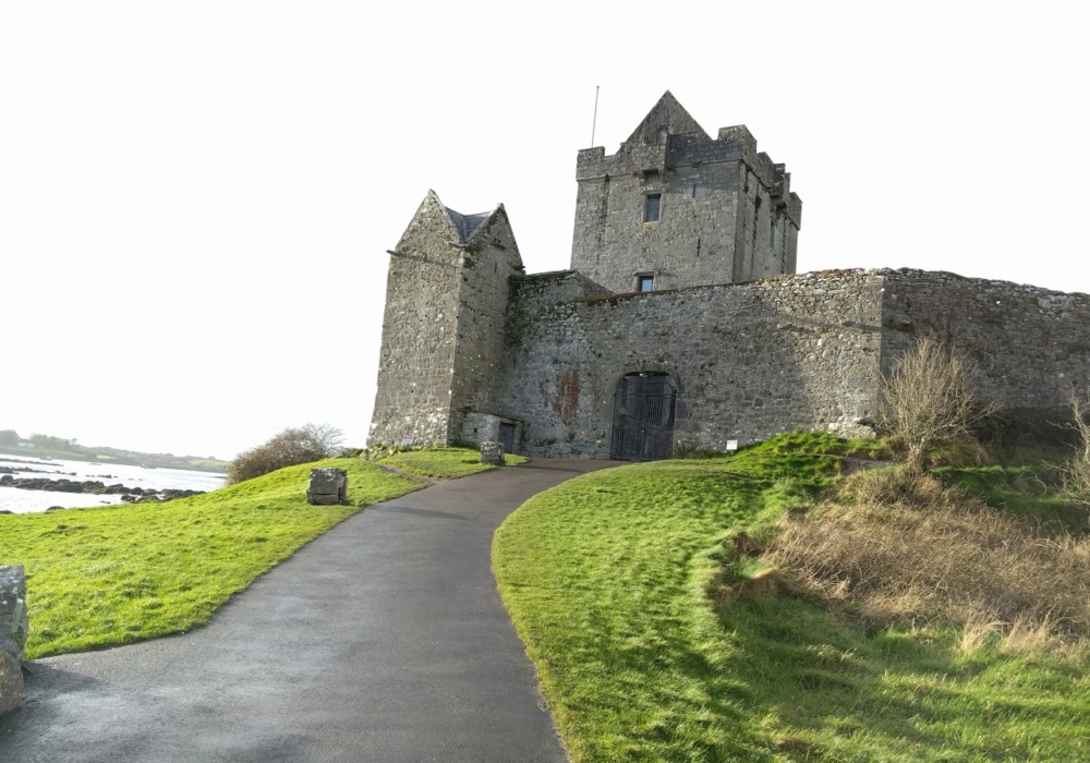Dunguaire Castle, just inland from the Cliffs of Moher